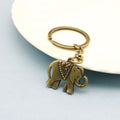 Zinc Alloy Elephant Shape Keychain For Bag Charm Gift view 3