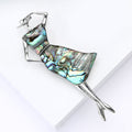 Alloy Shell Lady Brooch For Personalized Women's Fashion Apparel view 4