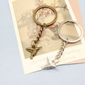 Metal Flying Bird Keychain Animal Bag Charm Gift view 4