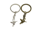 Metal Flying Bird Keychain Animal Bag Charm Gift view 5