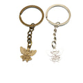 Metal Angel Figure Keychain Fashion Key Ring Gift view 5