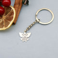 Metal Angel Figure Keychain Fashion Key Ring Gift view 3