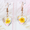 Yellow Flower Hearts