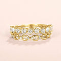 Minimalist Zircon Ring Two Piece Set, Fashion Daily Wear Jewelry Accessories For Women view 2