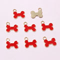 12x13mm 1g Gold Zinc Alloy Charm Pendant for DIY Necklace Bracelet Jewelry Making view 3