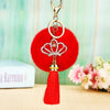 Red Crown-Tassel-Pom