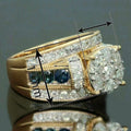 Luxury Shiny Banquet Ring For Women, Fashion Dress Matching Light Luxury Jewelry view 4