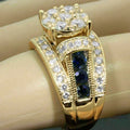 Luxury Shiny Banquet Ring For Women, Fashion Dress Matching Light Luxury Jewelry view 2