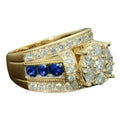 Luxury Shiny Banquet Ring For Women, Fashion Dress Matching Light Luxury Jewelry view 5