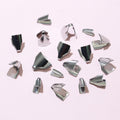 200Pcs DIY Stainless Steel Flat Tongue Clip Edge Crimp Cord Ends For Necklace Bracelet Making view 3