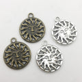 Metallic Moon and Sun Metal Charms with 22 Listed Options view 2