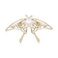 Alloy Hollow Butterfly Brooch For Women's Coats And Cardigans view 1