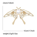 Alloy Hollow Butterfly Brooch For Women's Coats And Cardigans view 5