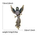 Alloy Flying Bird Brooch Pin For Suits And Shirts view 4