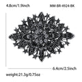 Alloy Rhinestone Bride Badge Brooch For Women's Formal Wear view 7