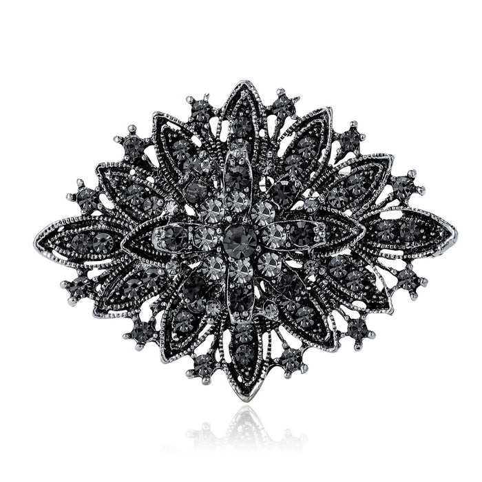 Alloy Rhinestone Bride Badge Brooch For Women's Formal Wear