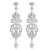 Silver Scroll Tassel