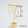 French Style Oversized Statement Earrings For Women Middle East Fashion Jewelry view 4