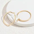 French Style Oversized Statement Earrings For Women Middle East Fashion Jewelry view 3