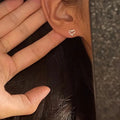 Minimalist Heart Earrings For Women, Sweet Elegant Daily Matching Fashion Jewelry Accessories view 3