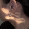 Y2K Gentle Open Heart Earrings For Women, Sweet Heart Shape Fashion Lady Jewelry Accessories view 2