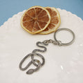 Metal Snake Keychain Key Ring Bag Charm Gift view 4
