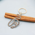 Metal Snake Keychain Key Ring Bag Charm Gift view 3