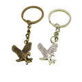 Zinc Alloy Eagle Keychain Animal Bag Charm Key Ring Gift view 5