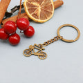 Metal Bicycle Motorcycle Keychain Bag Charm view 6