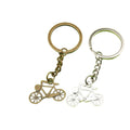 Metal Bicycle Motorcycle Keychain Bag Charm view 5