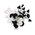 Alloy Woven Flower Brooch Pin For Sweet Women Apparel view 1