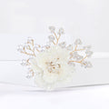 Alloy Woven Flower Brooch Pin For Sweet Women Apparel view 3