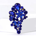 Alloy Glass Small Brooch Pin For Suits And Dresses view 4