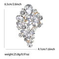 Alloy Glass Small Brooch Pin For Suits And Dresses view 5