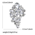 Alloy Glass Small Brooch Pin For Suits And Dresses view 6