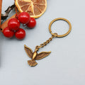Zinc Alloy Simple Eagle Keychain Car Key Ring Gift view 6