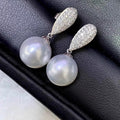 Elegant Wedding Faux Pearl Sweet Stud Earrings For Women, Fashion Niche Style Jewelry view 2