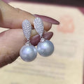 Elegant Wedding Faux Pearl Sweet Stud Earrings For Women, Fashion Niche Style Jewelry view 1