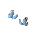 Alloy Mint Green Gauze Flower Tassel Drop Earrings Forest Style Statement Ear Jewelry view 5