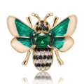 Alloy Rhinestone Bee Brooch Pin For Women's Fashion Clothing view 5