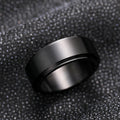 Rotatable Unisex Ring, Neutral Minimalist Spinner Band Fashion Jewelry Accessories view 2
