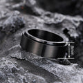 Rotatable Unisex Ring, Neutral Minimalist Spinner Band Fashion Jewelry Accessories view 4