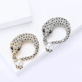 Fashion Alloy Rhinestone Leopard Brooch For Men's And Women's Apparel view 2