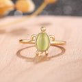 Glossy Cute Turtle Ring For Women, Fresh Niche Trendy Finger Ring, Delicate Daily Jewelry view 3