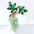 Alloy Beaded Grape Brooch Pin For Women Suit Coat Decoration view 4