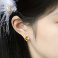 European American Palace Style Stud Earrings For Women, Elegant Classical Fashion Jewelry view 3