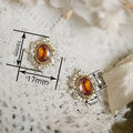 European American Palace Style Stud Earrings For Women, Elegant Classical Fashion Jewelry view 4