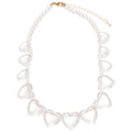 Irregular Transparent Heart Acrylic Choker Necklace For Women, Fashion Collarbone Jewelry view 5