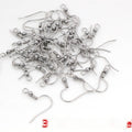 Stainless Steel Earring Hooks Ear Wires Stud Findings For DIY Earring Making Accessories Earrings view 4