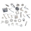 Stainless Steel Stud Earring Bases With Loop In Multiple Sizes For Earring Making Without Backs Stud Earrings view 5